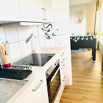 Mola - Panoramablick, Balkon, 5 Pers, Bahnhofsnaehe, Parkplatz Apartamento *