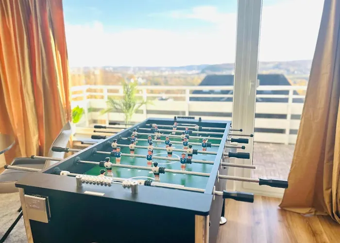 Mola - Panoramablick, Balkon, 5 Pers, Bahnhofsnaehe, Parkplatz Apartamento Herdecke