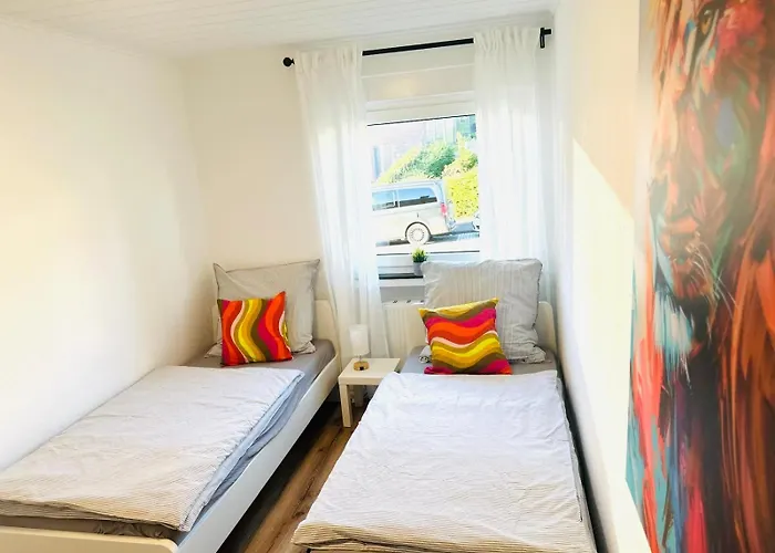 Mola - Panoramablick, Balkon, 5 Pers, Bahnhofsnaehe, Parkplatz Herdecke